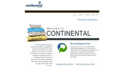 Desktop Screenshot of continentalproducts.com
